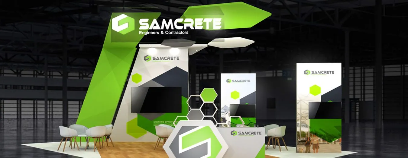 Custom Island Trade Show Booth Design by Kingsway Expo