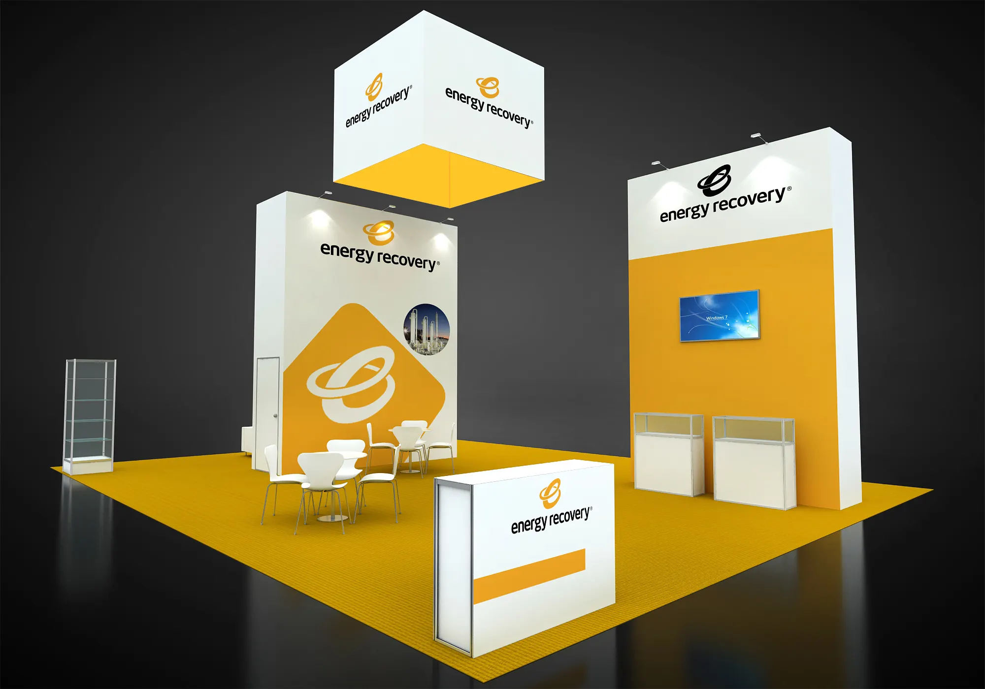 Trade show booth display by Kingsway Expo