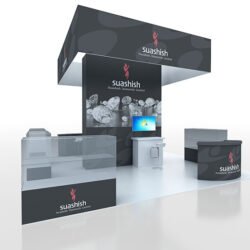 Trade show booth display by Kingsway Expo
