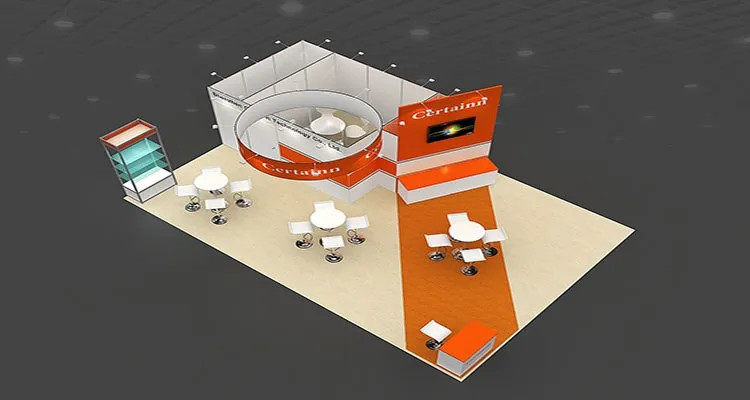 Trade show booth display by Kingsway Expo