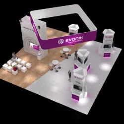 Trade show booth display by Kingsway Expo