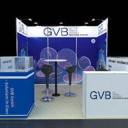 Trade show booth display by Kingsway Expo