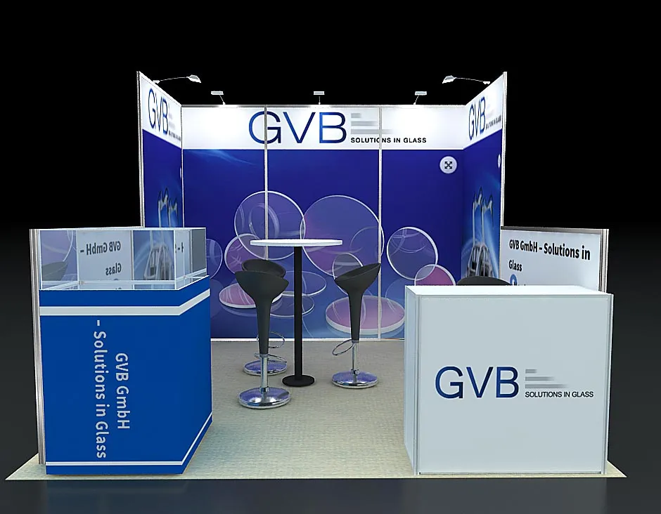 Trade show booth display by Kingsway Expo