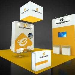 Trade show booth display by Kingsway Expo
