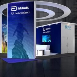 Trade show booth display by Kingsway Expo
