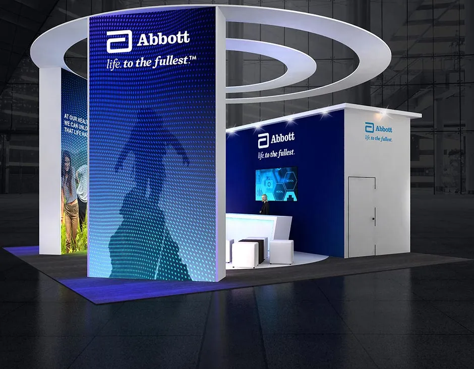 Trade show booth display by Kingsway Expo