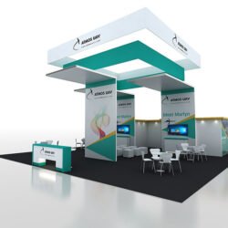Trade show booth display by Kingsway Expo