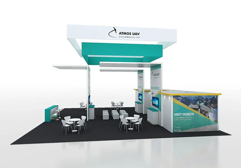 Trade show booth display by Kingsway Expo