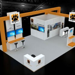 Trade show booth display by Kingsway Expo