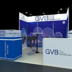 Trade show booth display by Kingsway Expo
