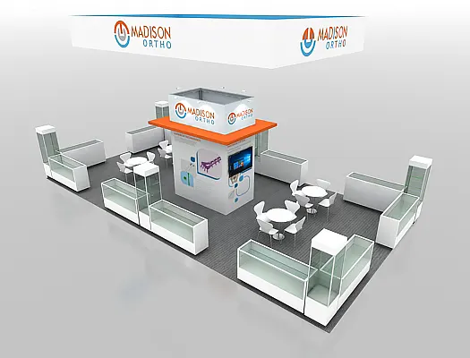 Trade show booth display by Kingsway Expo