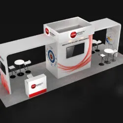 Trade show booth display by Kingsway Expo