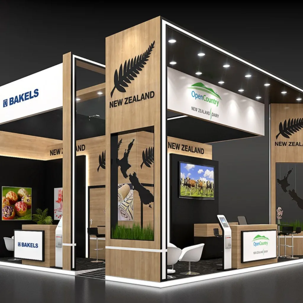 Trade show booth display by Kingsway Expo