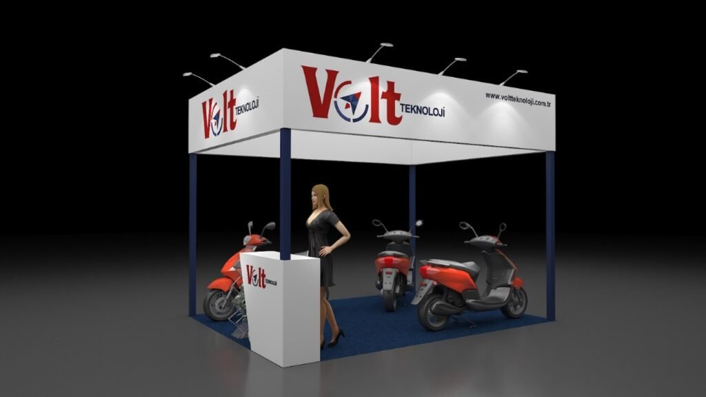Exhibition stand project 4